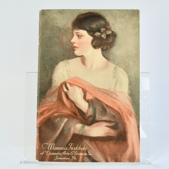 Woman's Institute of Domestic Arts & Sciences Booklet Magazine 1921 Antique - Picture 1 of 6